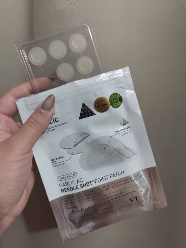 VT COSMETICS Garlic AC Reedle Shot Point Patch review photo by Paolaarismendi