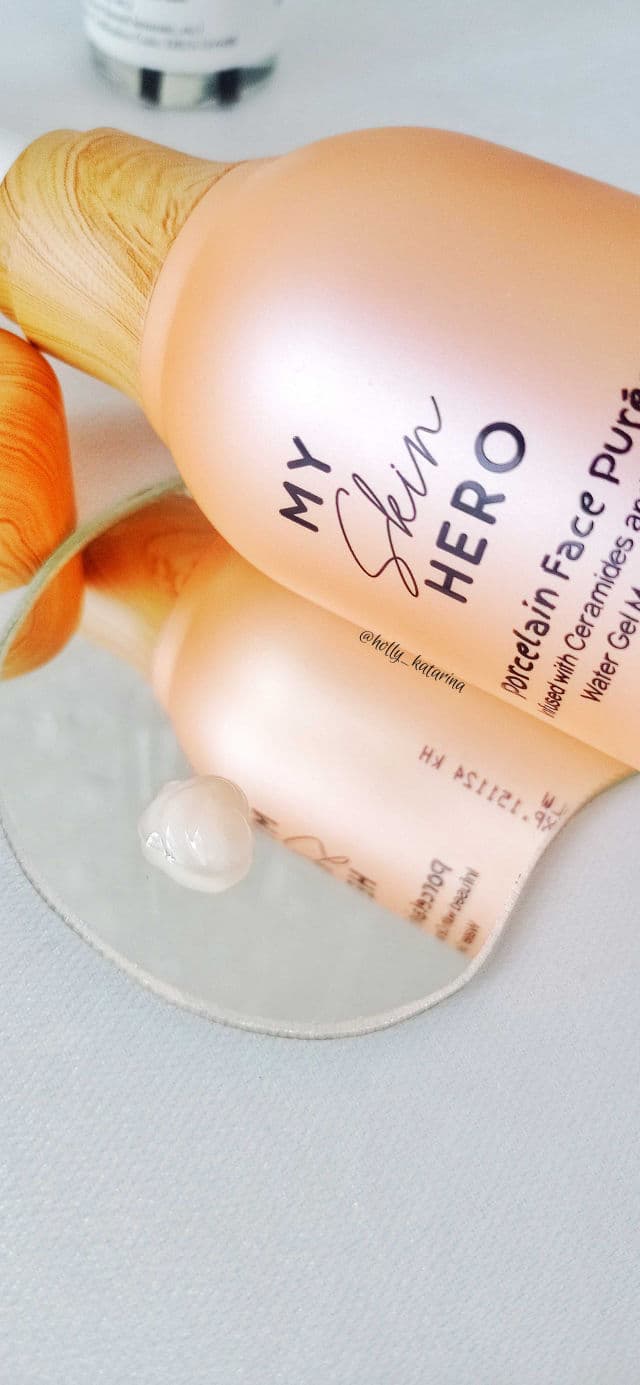 My Skin Hero Porcelain Face Purée Water Gel Moisturizer review photo by Hollykatarina