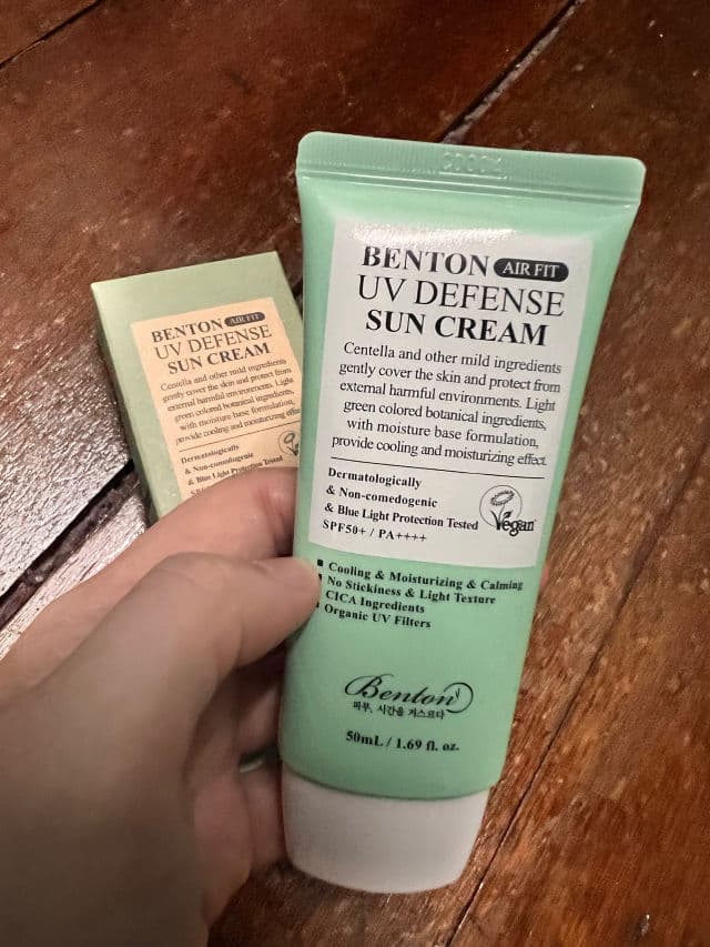 Air Fit UV Defense Sun Cream SPF 50+ PA++++ product review