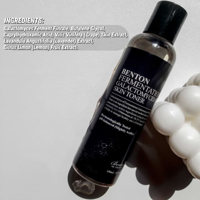 BENTON Fermentation Galactomyces 99 Skin Toner review photo by juliankim