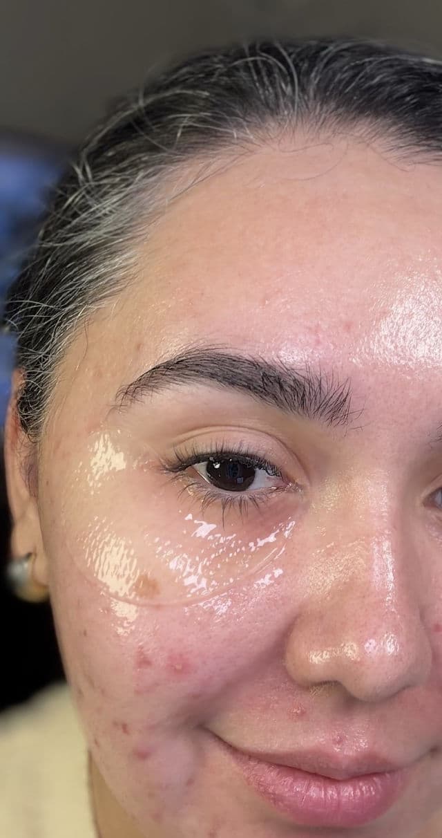 GOODAL Green Tangerine Vita C Dark Spot Care Eye Patch Alpha review photo by yosimithzu