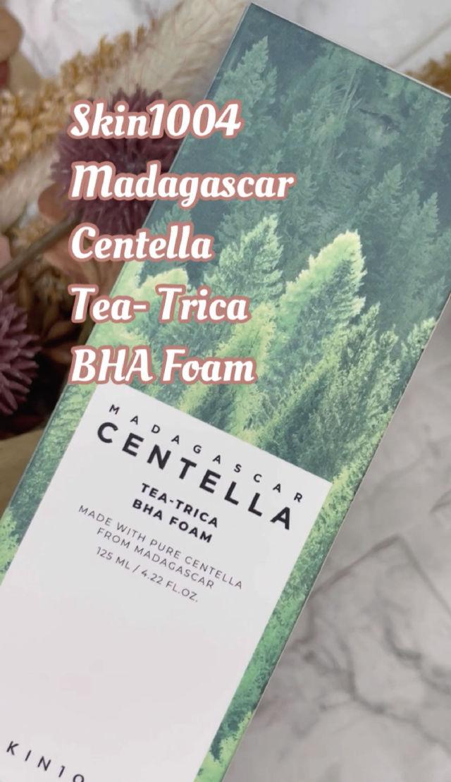 Madagascar Centella Tea-Trica BHA Foam product review