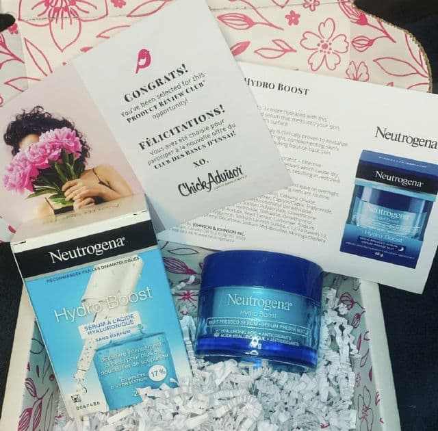 Neutrogena Hydro Boost Night Pressed Face Serum review photo by Beri1872