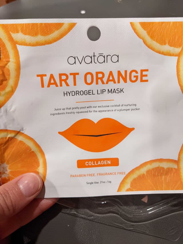 Avatara Skin Tart Orange Hydrogel Lip Mask review photo by Misshell