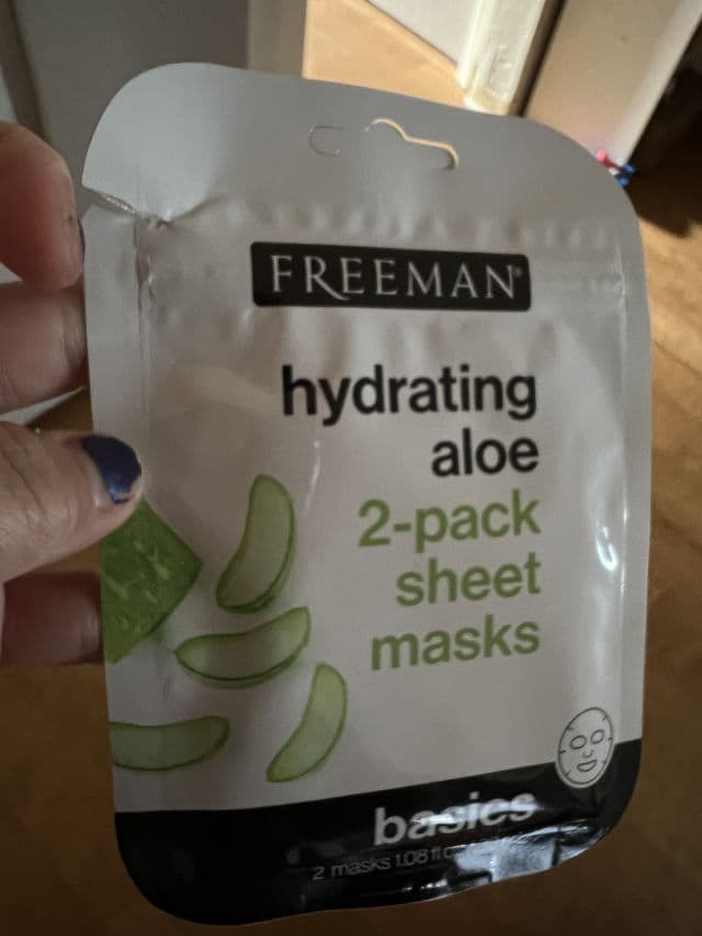 Freeman Hydrating Aloe 2-Pack Sheet Masks review photo by JhaMan