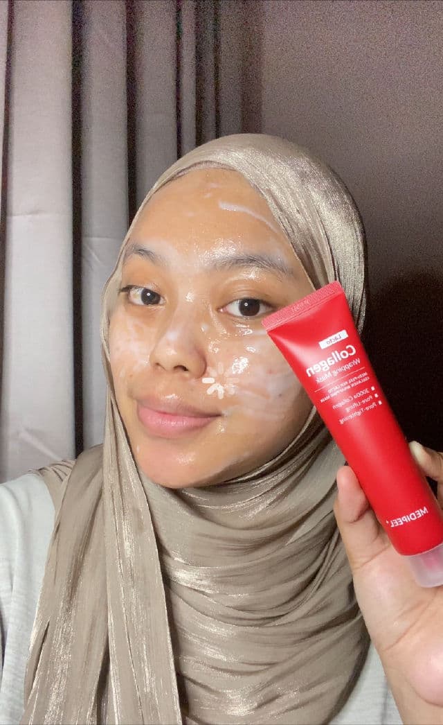 medi-peel Red Lacto Collagen Wrapping Mask review photo by Maytria