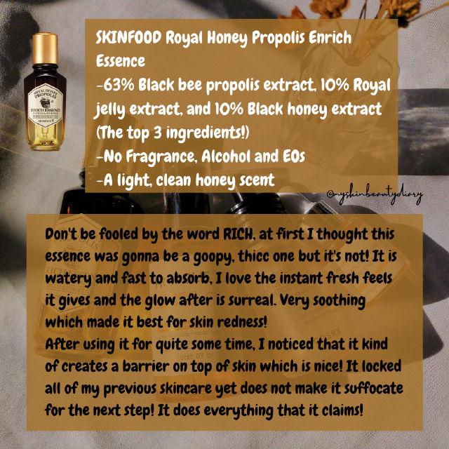 Royal Honey Propolis Enrich Essence product review