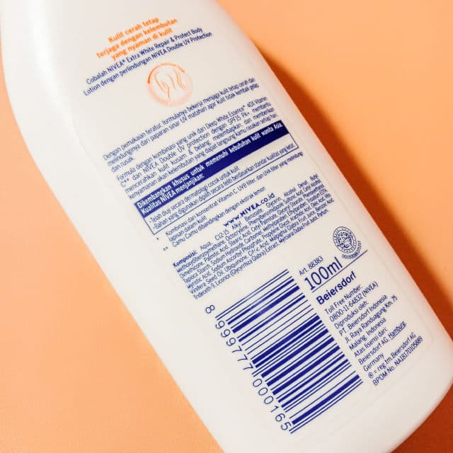 Nivea Body Extra White Repair and Protect SPF 30 Lotion review photo by yuliaskincare07