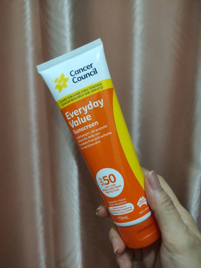 Cancer Council Everyday Value 50 SPF review photo by devydshop