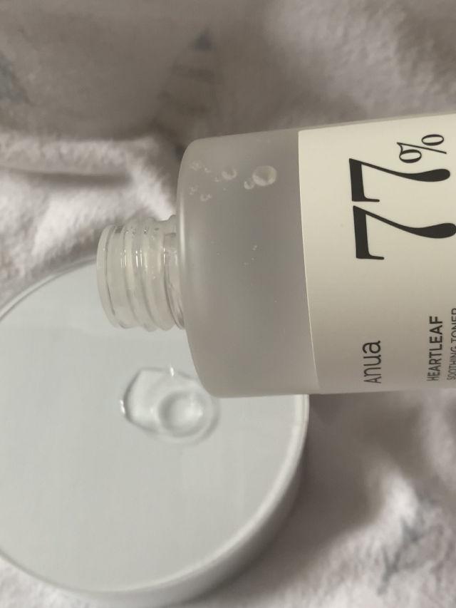 Heartleaf 77% Soothing Toner product review