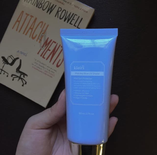 Dear, Klairs Mid Day Blue UV Shield SPF 50+PA++++ review photo by Ica