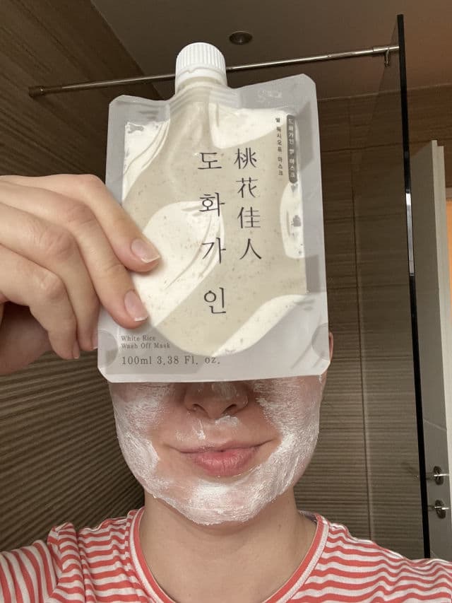 Rice Wash Off Mask product review
