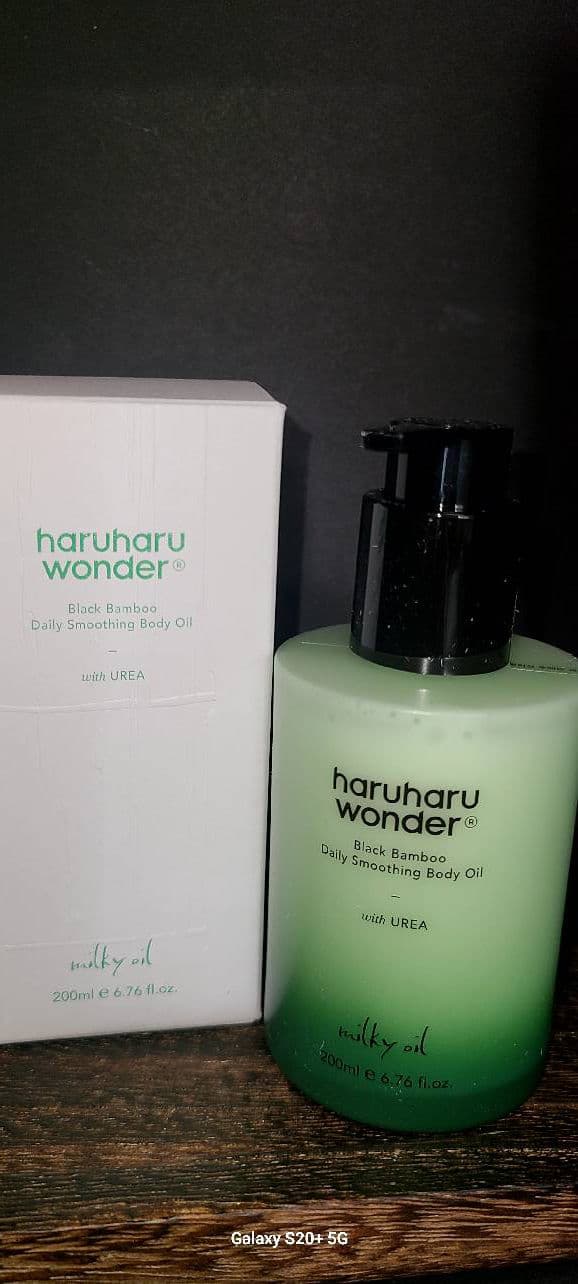 HaruHaru WONDER Black Bamboo Daily Smoothing Body Oil review photo by yorleny305