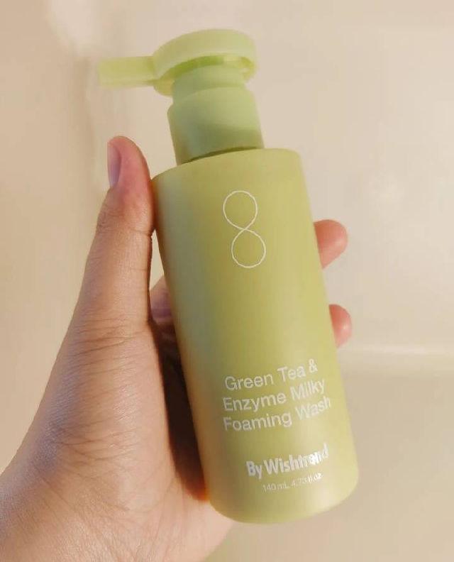 Green Tea & Enzyme Milky Foaming Wash product review