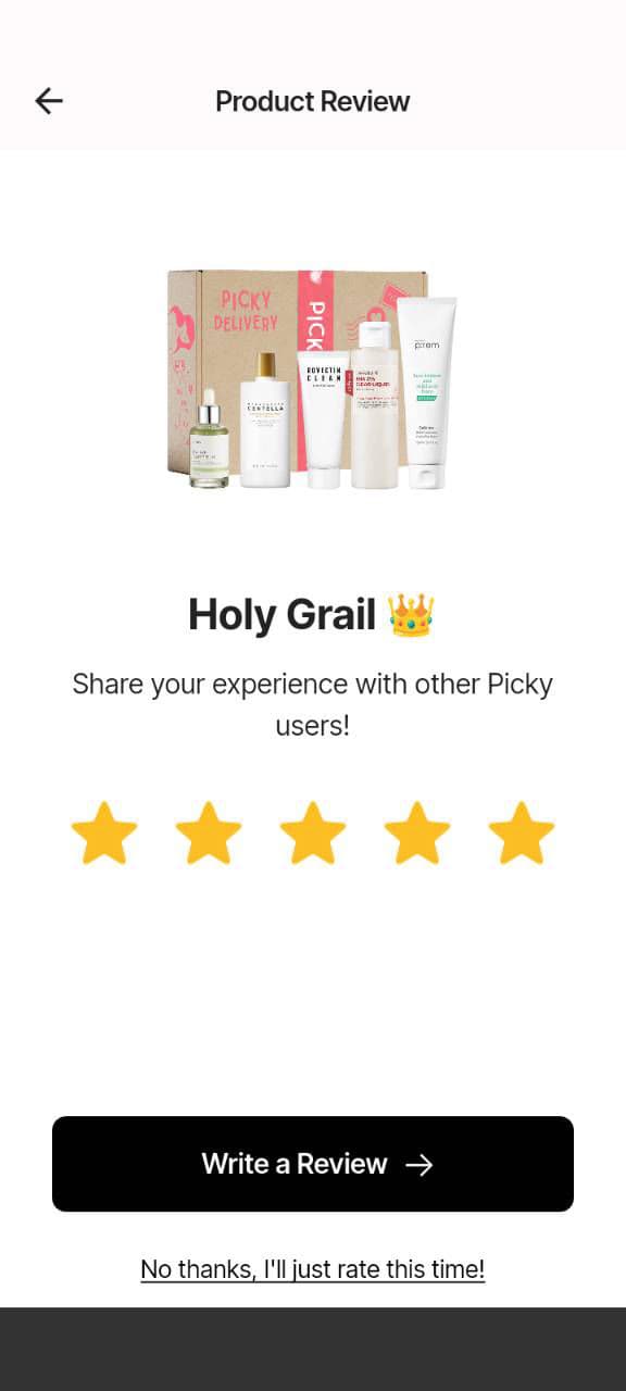 Picky Picky Box #2 | Selfcare September review photo by Evelyndelacruz