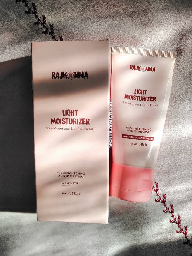 Rajkonna Light Moisturizer with Rice Water & Licorice Extract review photo by Nishat