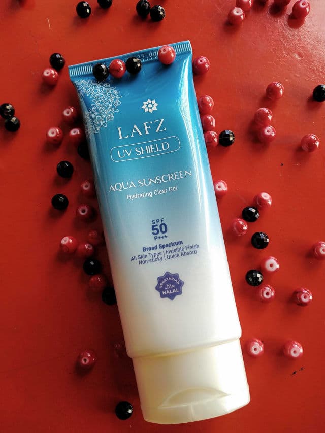 LAFZ Aqua Sunscreen SPF 50 PA+++ review photo by Nishat