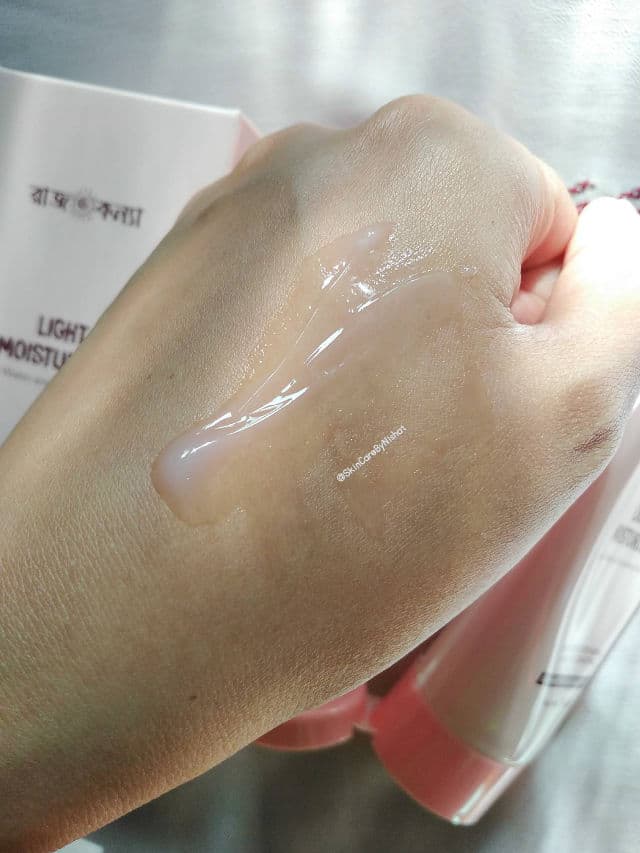 Rajkonna Light Moisturizer with Rice Water & Licorice Extract review photo by Nishat