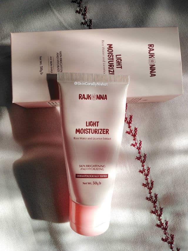 Rajkonna Light Moisturizer with Rice Water & Licorice Extract review photo by Nishat