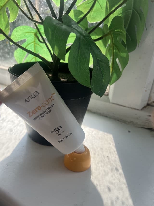 ANUA Zero-cast Moisturizing Finish Sunscreen SPF 50+ PA++++ review photo by chelsearod