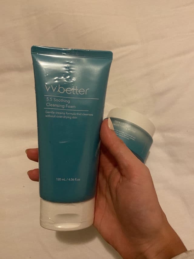 VVBETTER 5.5 Soothing Cleansing Foam review photo by debkats