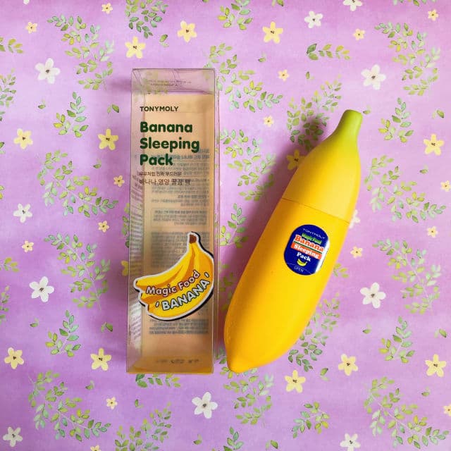 TONYMOLY Banana Sleep Pack review photo by Beautywithhunnie