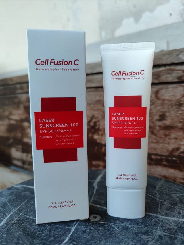 Cell Fusion C Laser Sunscreen 100 SPF50+/PA+++ review photo by Chengyee