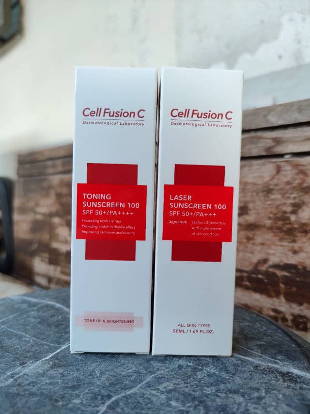 Cell Fusion C Laser Sunscreen 100 SPF50+/PA+++ review photo by Chengyee