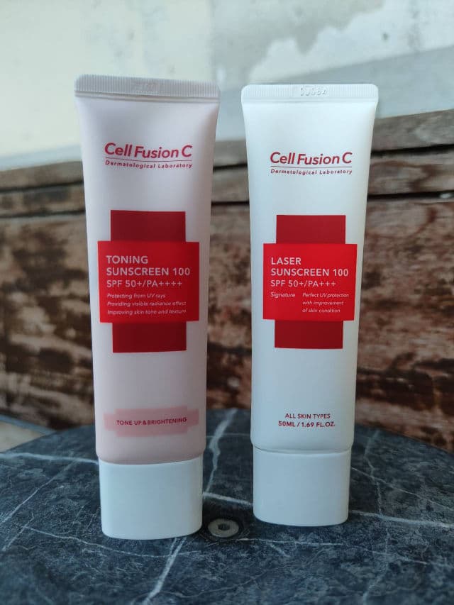 Cell Fusion C Laser Sunscreen 100 SPF50+/PA+++ review photo by Chengyee