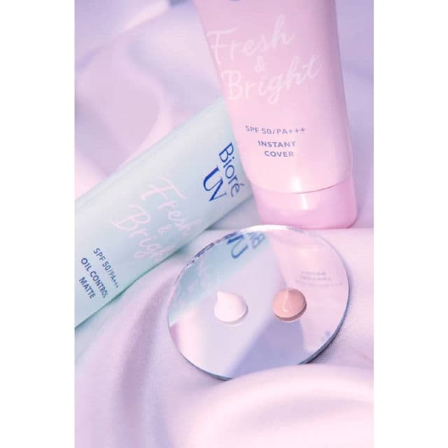 Biore UV Fresh & Bright Oil Control Matte SPF 50+ PA+++ review photo by sapphirelf