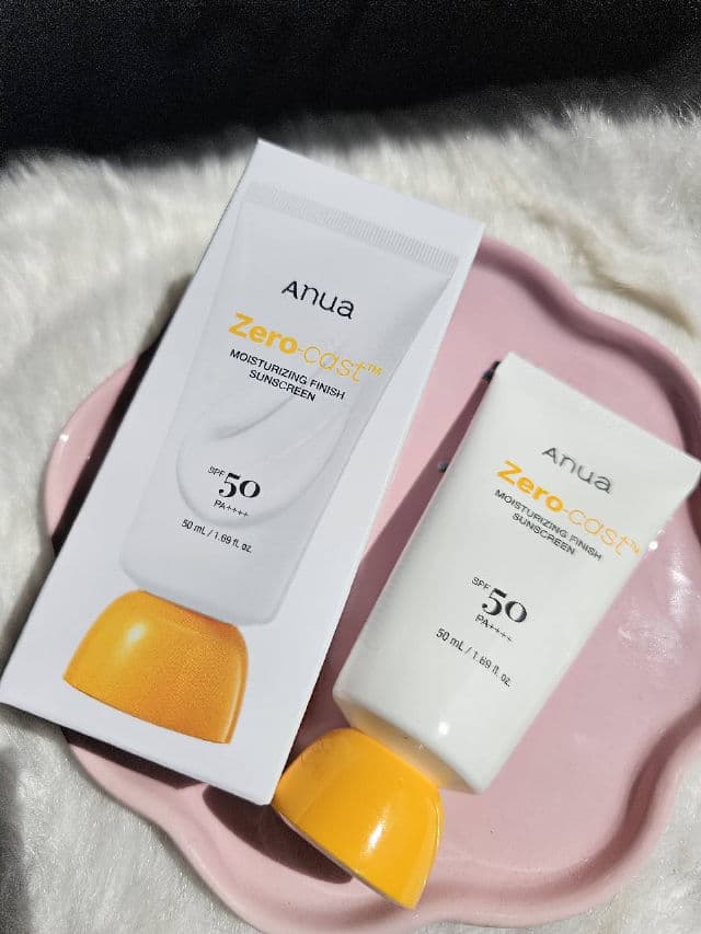ANUA Zero-cast Moisturizing Finish Sunscreen SPF 50+ PA++++ review photo by Lidia78
