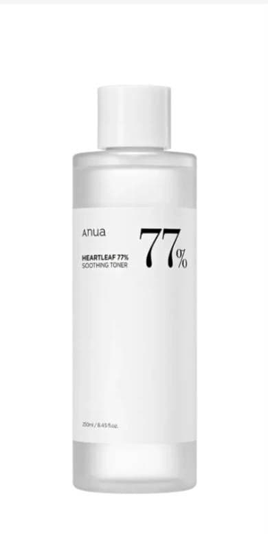 Heartleaf 77% Soothing Toner product review