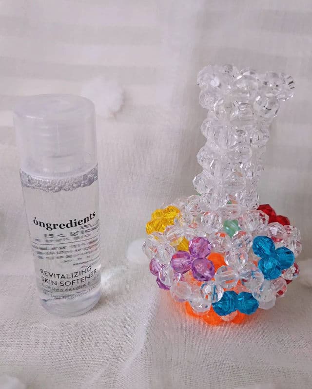 Ongredients Revitalizing Skin Softener review photo by Winnielii