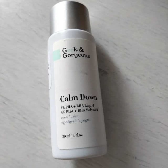 Geek & Gorgeous Calm Down 4% PHA + BHA Liquid review photo by AnaGeorgiana