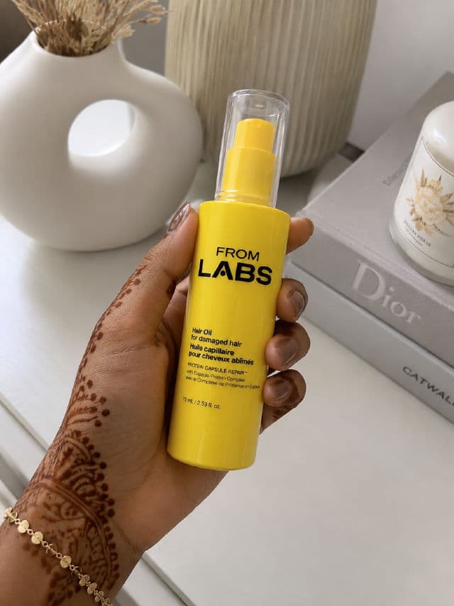 FROMLABS Protein Capsule Repair Hair Oil review photo by Cpaulino