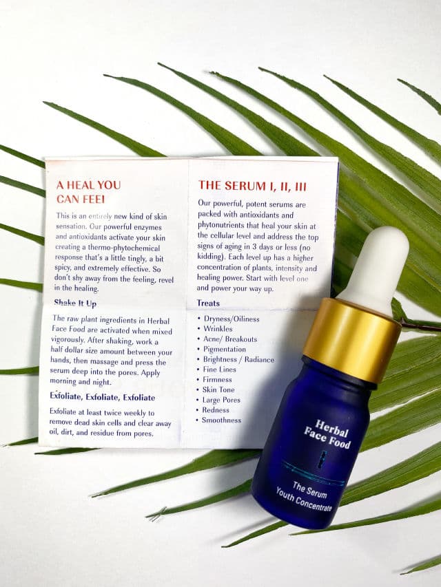 Herbal Face Food The Serum review photo by APskinandbeauty
