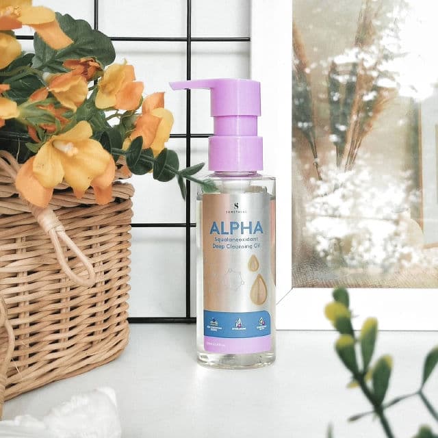 Somethinc Alpha Squalanexoidant Deep Cleansing Oil review photo by HilalAfandi