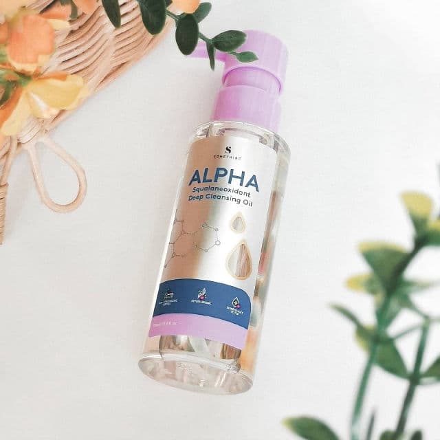Somethinc Alpha Squalanexoidant Deep Cleansing Oil review photo by HilalAfandi