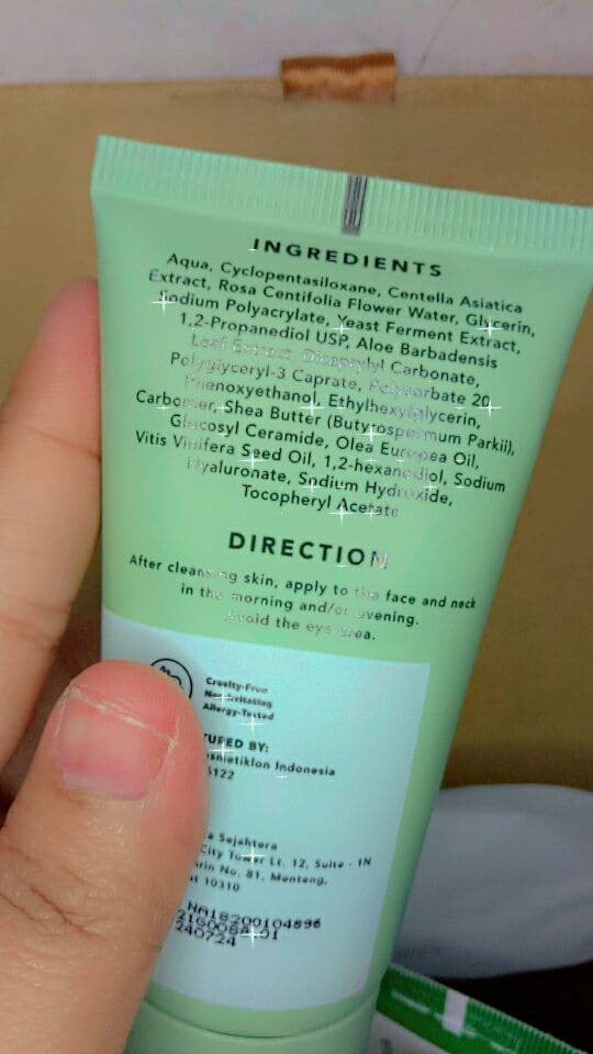 JARTE Beauty Cica Care Cream Moisturizer review photo by AnitaInd