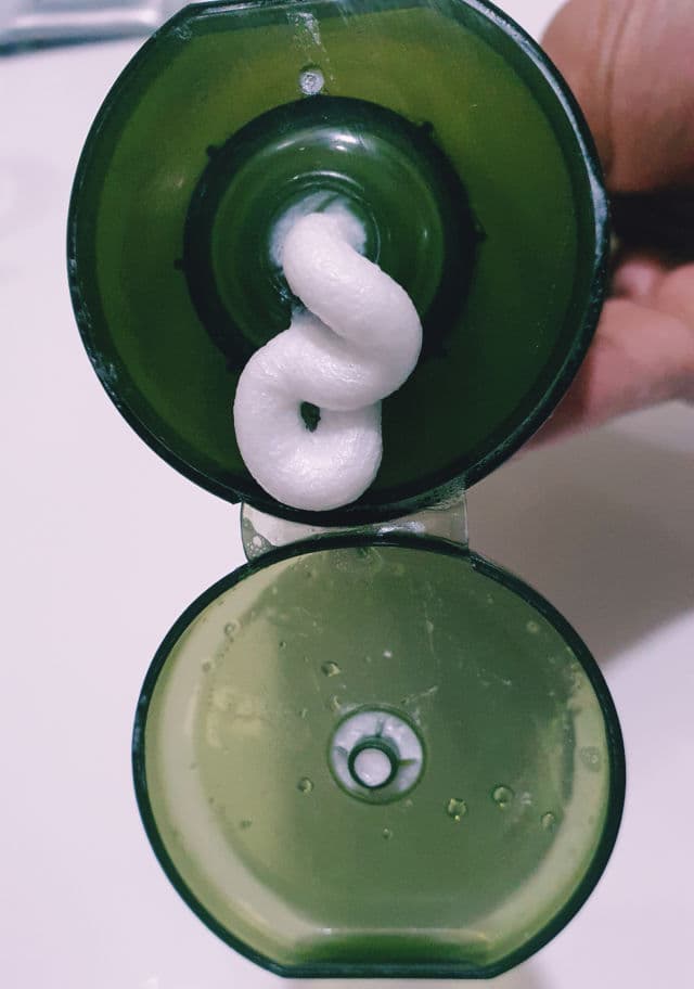 THE FACE SHOP Herb Day 365 Master Blending Foaming Cleanser Aloe & Green Tea review photo by Apz