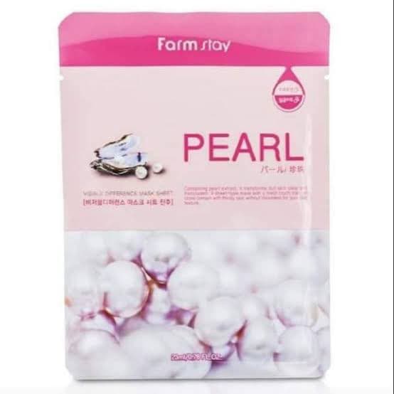 Farmstay Visible Difference Mask Sheet (Pearl) review photo by Acdv