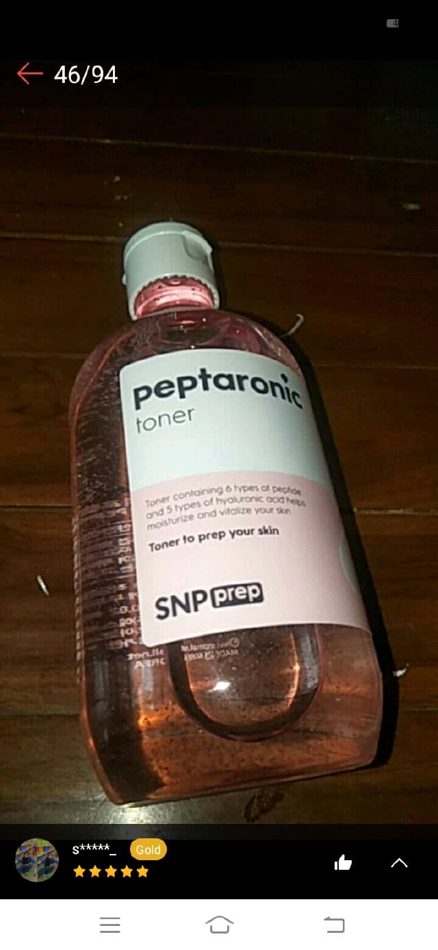 SNP Peptaronic Toner review photo by pparuhwaktu