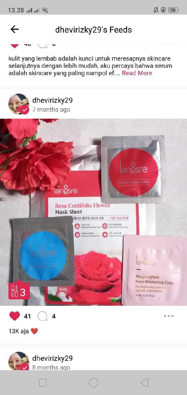 Langsre Aqua Hydrating Power Cream review photo by BeautyDeiavy