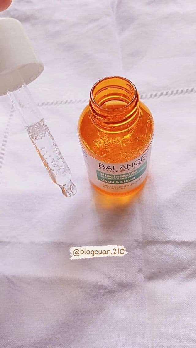 Balance Active Formula Niacinamide Blemish Recovery Serum review photo by Blogcuan