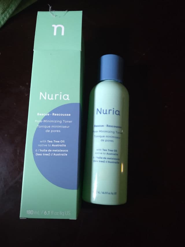 Nuria Rescue Pore-Minimizing Toner review photo by Bobbie