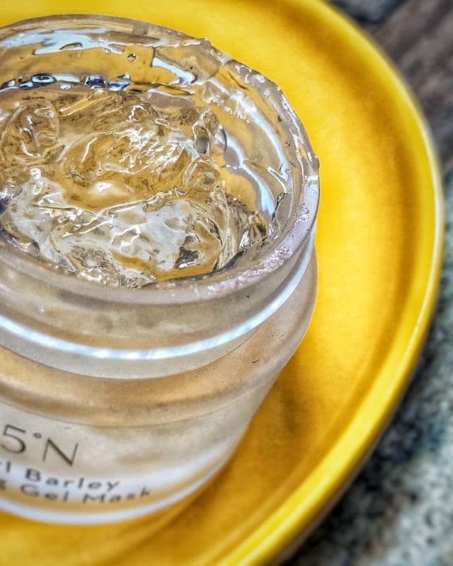 23.5°N Red Pearl Barley Whitening Gel Mask review photo by Camelliaskinensis