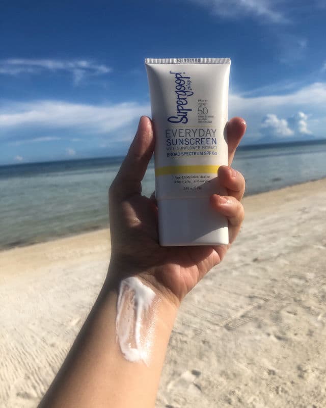 Supergoop! Everyday Sunscreen Broad Spectrum SPF 30 review photo by Camelliaskinensis