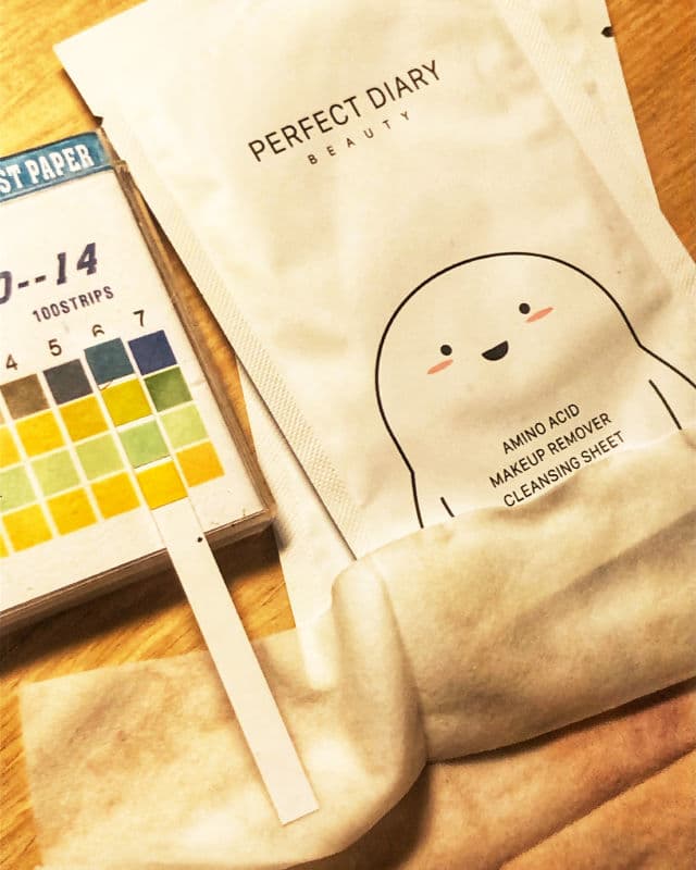 Perfect Diary Amino Acid Makeup Remover Cleansing Sheet review photo by Camelliaskinensis