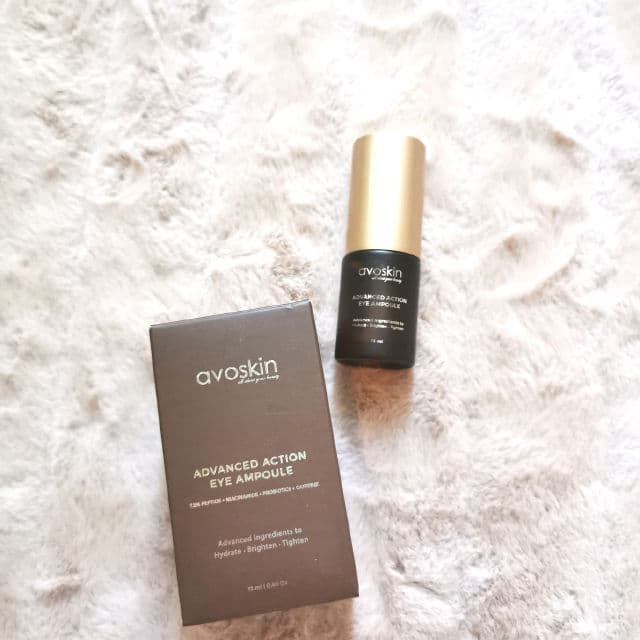 Avoskin Advanced Action Eye Ampoule review photo by CatMomSkinJourney