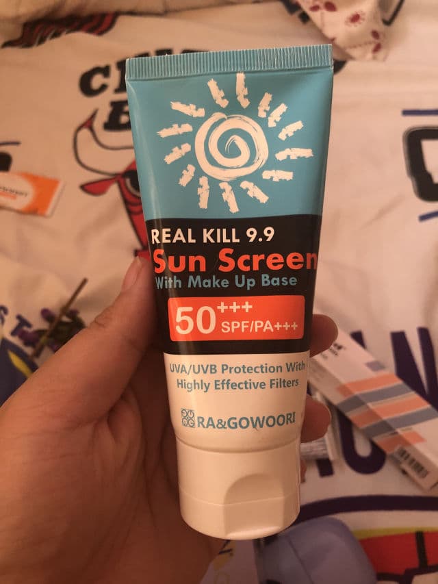 RA & Gowoori Real Kill 9.9 Sun Screen SPF 50+/PA+++ review photo by Chasseynam